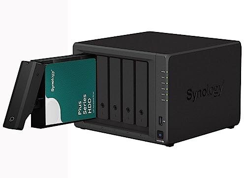 Synology DS1522+ 8GB NAS 60TB (5X 12TB) HAT3300, ensamblado y Probado con SE DSM Instalado