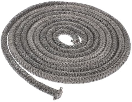 Yardenfun Junta De Puerta De Estufa De Autoadhesiva Resistente Altas Temperaturas para Estufas y Chimeneas