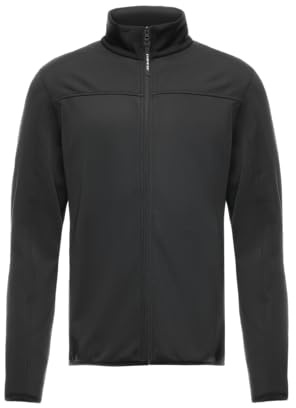 Dainese - Espera Full Zip Mid, Technisches Fleece-Trikot, Zwischenschicht zum Skifahren, Mann, Schwarz, M