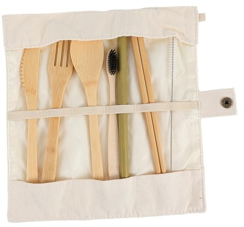 Ciieeo Tragbares Set Für Lunchbox 8-teiliges Set Beutel Mehrweggeschirr Für Camping