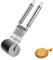Cortador de Pizza 7 Ruedas,Cortador de Pastelería,Cortador de Pasta, Cortador de Masa, Ajustable, Adecuado con Asa para Hornear, Pastelería, Pan (7 ruedas)