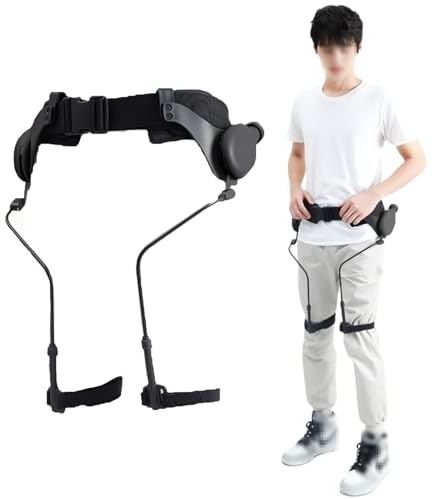 Aiuti per Camminare Bionic,Allenamento per Camminare Sulle Gambe Ausili,Ausili per la Deambulazione per la Potenza del Corpo,Cintura Regolabile,Semplice e Conveni(Size:Medio,Color:Entrambe le gambe)
