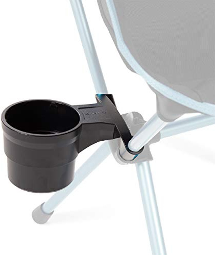 Helinox Cup Holder | Mount directly to your chair to prevent spills (Black)