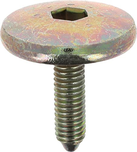 Restagraf - Zylinderschrauben, gewölbt, breit, Torx, speziell für Frontflügel, Durchmesser: M6 – 1,00 x 22 mm – Ref. 1434 – kompatibel mit Alfa Romeo, Fiat, Lancia, 15 Stück