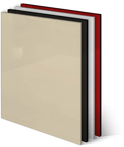 KLEMP Panel frontal para lavavajillas – Parte frontal para lavavajillas – Crema – Totalmente integrado