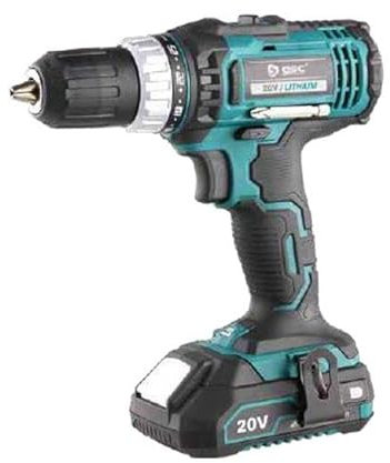 GSC 502040002 | Taladro destornillador percutor inalámbrico 20V 460W