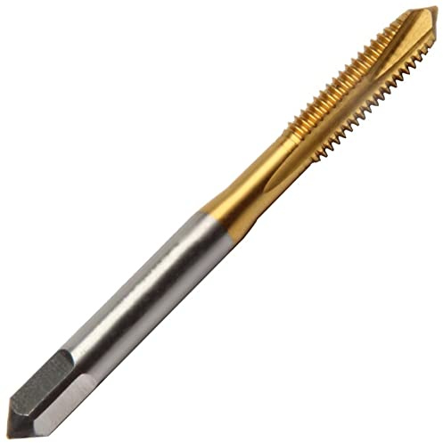 Aceteel Taraud à pointe spirale avec revêtement en titane M5 x 0,5 mm