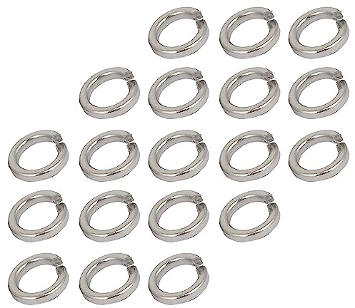 METALLIXITY Rondelle Grower (M5) 100Pcs, 316 Acier Inoxydable Rondelle Grower Élastique Joint - pour Applications Domestiques
