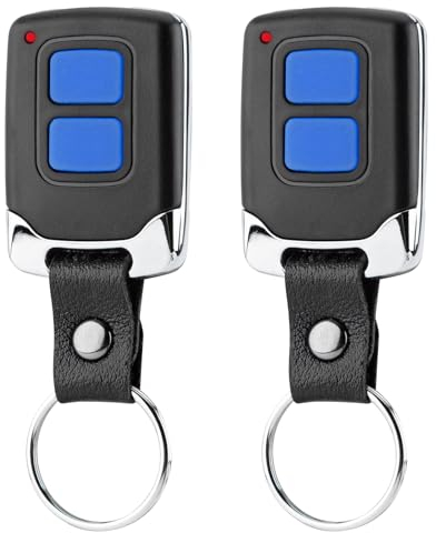 2 Stück Garagentoröffner Kompatibel mit Hörmann Handsender HSM2 HSM4 HS1 HSE2 HSZ1 HSZ2 für Marantec Handsender D302 D304 D384 D321 D323 868,3 MHz Garagentor Fernbedienung
