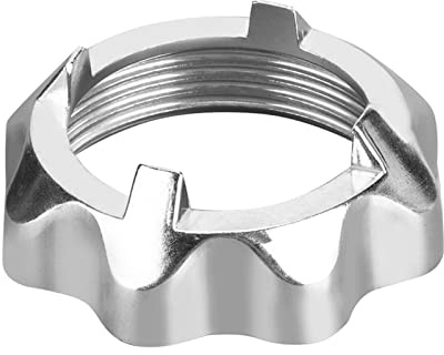 Tuerca de picadora de carne, aleación de aluminio, repuesto de tuerca lobo universal picadora de carne tuerca picadora de carne piezas de repuesto herramientas de cocina