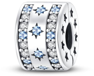 QIKAOLA Charm Anhänger für Frauen 925 Sterling Silber für Armband Charms Beads geeignet für Pandora Armband und Halskette, kompatibel mit europäischen Armbänder für Mädchen