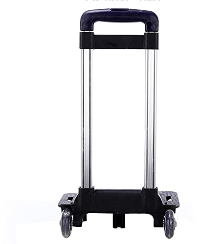 Carrello Pieghevole Carrello per Zaino Trolley Durevole in Lega di Alluminio Bagaglio per Studenti Carrello a Mano per Borsa da Scuola