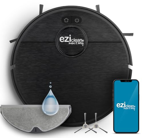 EZICLEAN Robot aspirateur Laveur connecté I-Bot Z6 Max