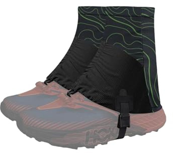 UNIQOCK Low Gaiters,Ankle Gaiters,Snow Boot Guard Gators,Shoe Gaiters,Gators for Hiking Boots,Leg Gaiters,Waterproof Hiking Gaiters for Hunting,Running,Snow,Mountain Climbing