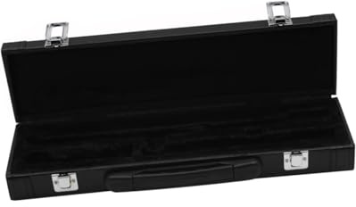 UPKOCH 1stück Wind Instrument Box Für Flöte Stoßdämpfende Aufbewahrung Praktisch Und Professionell Schwarz Für Musiker Und Anfänger