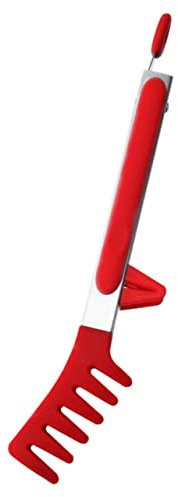 Ciieeo Pinza De Silicona Para Espaguetis Multiusos Para Cocina Casera Reutilizable Con Diseño De Peine Anti-deslizante Para Pasta Ensaladas y Barbacoas