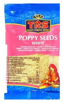 TR S White Poppy Seeds 100g Whole Seeds for Cooking and Baking Rich in Flavor and Aroma Product From India Pack of 1