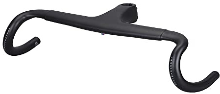 Carbon Rennrad Lenker-Vorbau 40-44 cm Vorbau integriertem Vorbau mit Steuersatz | Voll interne Kabelführung UD Matte (420 x 90 mm)