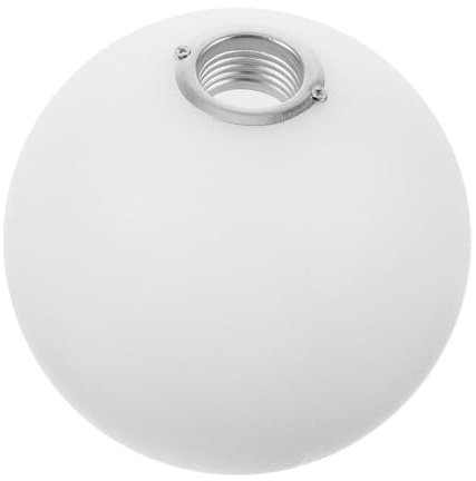 POPETPOP Pantalla Esférica Blanca Para Lámpara De Pantalla Acrílica Esférica Reemplazo De Lámpara Para De Techo De Redonda Para De Poste Colgante Para Patio