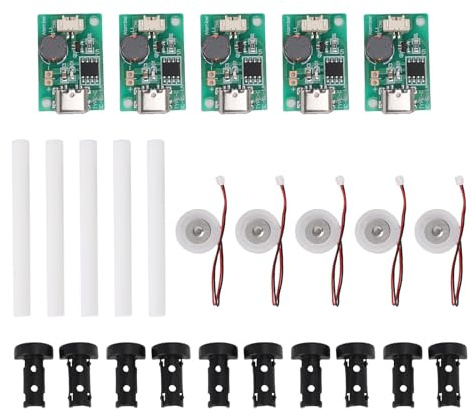 Bewinner Modulo di Produttori di Atomizzatore Ad Ultrasuoni di Atomizer Mist, Fogger Ad Alimentazione USB per Umidificatore Industriale, Automobilistico, Elettronico a Casa
