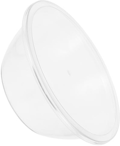 Bol de Pétrissage en Plastique avec Couvercle, Grand Format Profond | Usage Pâte et Salade, Structure Résistante à Déformation, Récipient Polyvalent pour Préparation Alimentaire