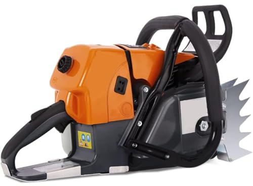 Candeon 92cc G660 Bensinmotorsåg Drivhuvud, Bensinmotorsågskrafthuvud med plastjärnstart och snabbstoppkontroll, ergonomisk handtag, tillbehör för motorsågar