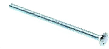 Prime-Line 9062604 Carriage Bolts, 1/4 In.-20 X 5 In., A307 Grade A Zinc Plated Steel (50 Pack)