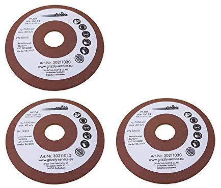 3x Florabest Schleifscheibe Kettenschärfgerät FSG 85 B1 IAN 109744