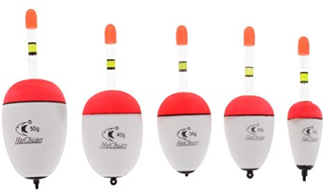 perfk 5 Schwimmfähigkeit Angeln Floats Angeln Bobber 10-50g