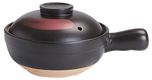 Homoyoyo Olla De Cazuela De Barro Para Cocinar Guisos Casa Cazuela De Barro Para Sopa y Olla De Cocina Para Uso Doméstico