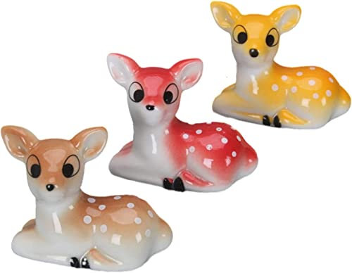 porte-cuillère en céramique, repose-baguettes, porte-baguettes en céramique cerf Sika, repose-baguettes antidérapant, porte-baguettes for couteau, fourchette, décoration de table animaux mignons-rouge