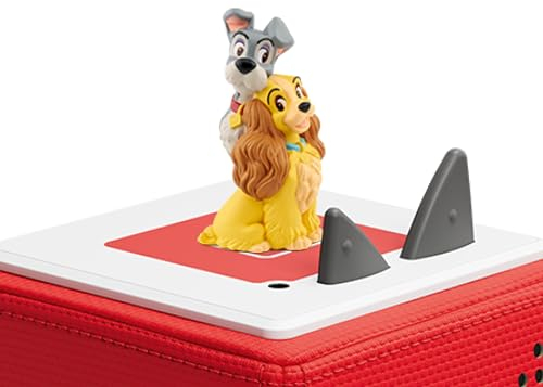 tonies Disney Lady & The Tramp Audio Character, audiobooks for children, for use with Toniebox, Ages 3+