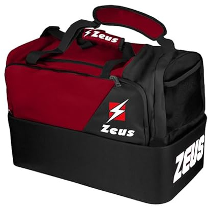 Kitry Borsa Voluntas per Zeus Fondo Rigido Sport Calcio Calcetto Viaggio Allenamento Fitness Palestra Football Bags Relax Tracksuit Training Tempo Libero Borsone Borse