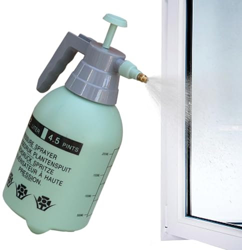 Samuliy Pulverizador de bomba de lavado de coche | Pulverizador de agua de 2 litros para plantas | Pulverizador de agua para plantas, pulverizador de bomba, pulverizador de jardín, poste de extensión