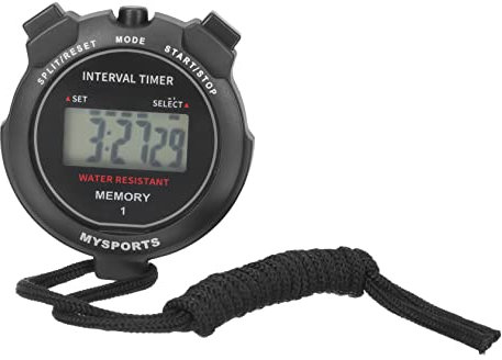 KITANDOVE Chronomètre Électronique Sport Chronographe LCD Minuteur Multifonction Accessoire De Fitness