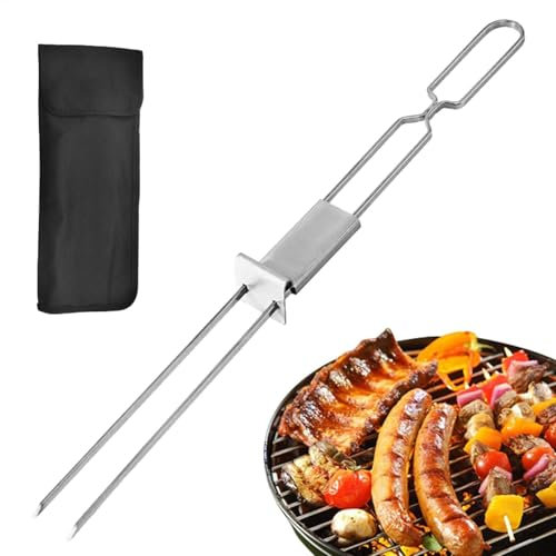 BARBECUE PER GRULLING, forchette di carne per cucinare Forchette in acciaio