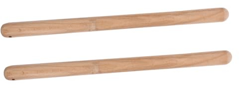 CLISPEED De Baquetas De Madera Para Taiko, Palillos De Percusión Rítmicos Para Niños, Accesorios Musicales Duraderos y Flexibles Para Uso Reuniones Familiares