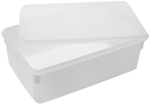 ARTIBETTER Moule à Glaçons Réutilisable pour Congélateur Bac à Glace Grand Format Plastique Lisse pour Bains Glacés et Activités Extérieures