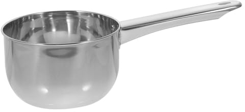 FUNOMOCYA Mestolo Per Acqua in Acciaio Inossidabile Manico Lungo Antiscivolo Pratico Utensile Da Cucina Robusto E Durevole