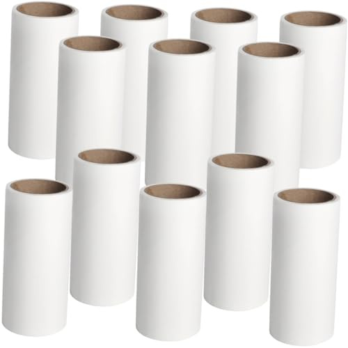 DIYEAH 12pezzi Rullo Levapelucchi per Casa Rimuove Peli di Animali Polvere e Lanugine Accessorio Multifunzione Comodo e Portatile Materiale Robusto Adatto per Vestiti e Mobili
