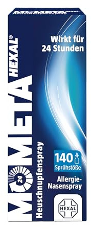 MometaHEXAL® Das blaue Allergiespray gegen Heuschnupfen - nur 1x täglich | 140 Sprühstöße