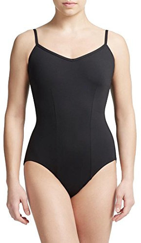 Capezio 126 takfönster bris kors rygg kamisol lutard meryl lycra Svart L