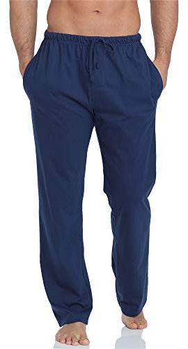 Ladeheid Herr Pyjamasbyxor LA40-252 (Mörkblå, XXL)