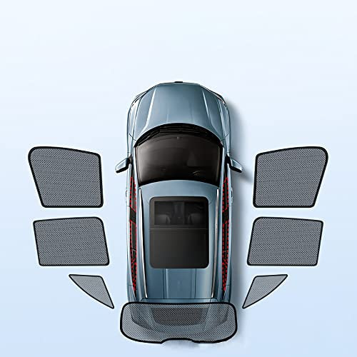 PURDU Car Side Window Sunshade,for VW Metroway T5 2003-2015 (snap) Reduce Glare Blocks UV Privacy Curtain Blackout Sunshade Protection magnetic Accessories,Vehicle 7 pieces