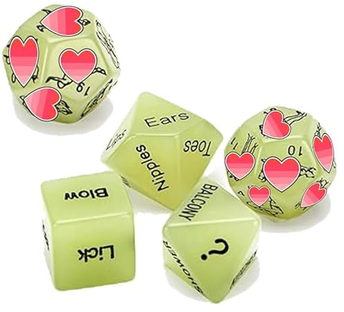 WreGmgg Kit Multifunzionale 5 Dadi, Accessori di Gioco, Migliorando La Resistenza - H1