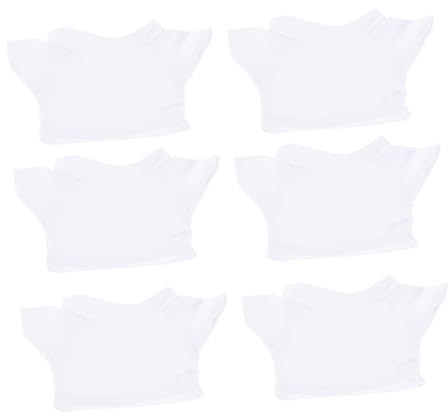 Generisch 6St Teddybär-Kostüm puppenkleidung bär Puppenbekleidung Puppe verkleiden Sich Kleidung süße Kuscheltiere kleines Puppenkostüm Bezauberndes T-Shirt- Baumwolle Weiß