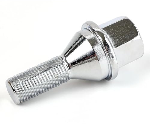 Bulloni Antifurto Per Ruote,Bulloni Ruota 4x Bulloni ruota Dadi ruota M12x1.25 Uso adatto per Jeep, Chrysler 200, Dodge 6511051AA 6509933AA Accessori auto