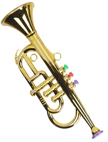 Pädagogisches Spielzeug - Lernspielzeug, Trompete, Instrumente | Trompete Für Jugendliche Schüler Horn Lehrinstrument 'Lernen Trompete Instrument Für Weihnachten, Comp
