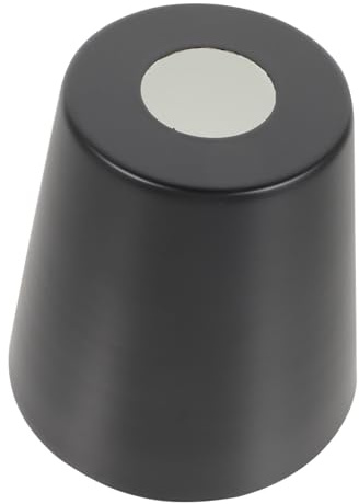 Ersatzlampenschirm aus Eisen für E27 Fassung, Schwarz, Modern | 42mm Lochdurchmesser, Lackierte Oberfläche, für Schlafzimmer und Wohnzimmer, Inklusive Montagezubehör und Anleitung