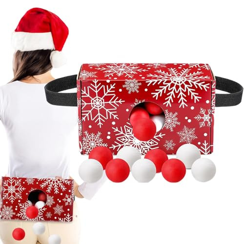 Generisch Twerk Pong Spiel | Weihnachten Party Aktivitäten | Mehrspieler Party Swing Spiel Set - Für Erwachsene Thanksgiving Geburtstag Herbstzeit Neues Jahr Feierlichkeiten Garten Hof Outdoor Indoor